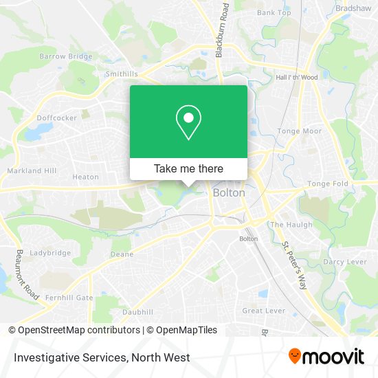 Investigative Services map