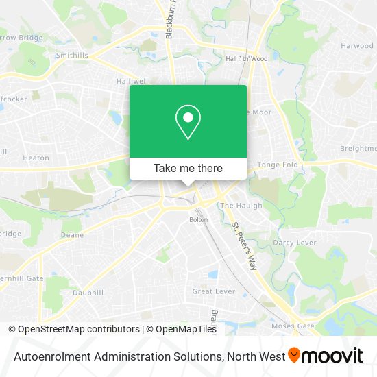 Autoenrolment Administration Solutions map