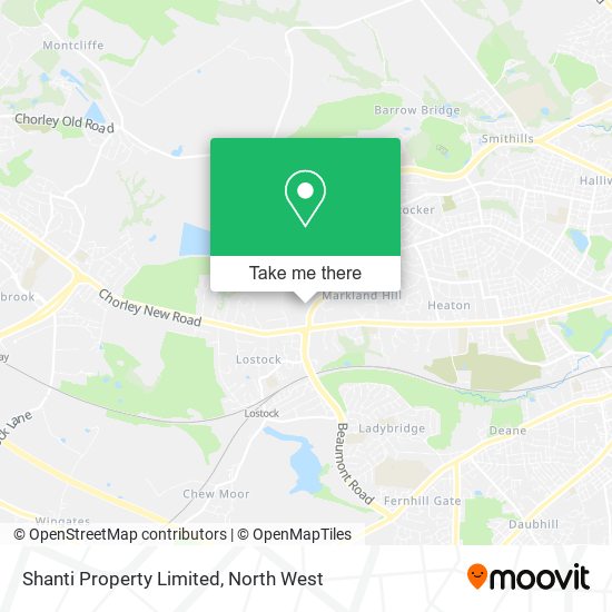 Shanti Property Limited map