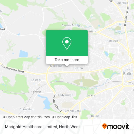 Marigold Healthcare Limited map