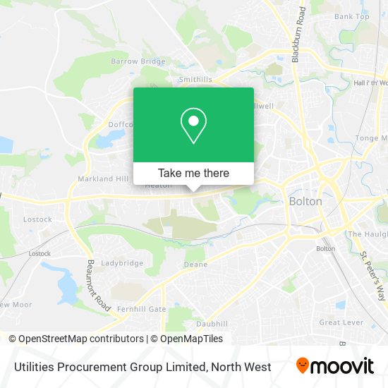 Utilities Procurement Group Limited map