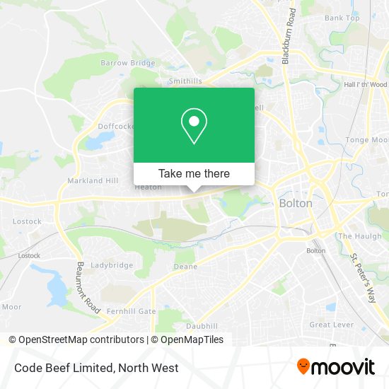 Code Beef Limited map