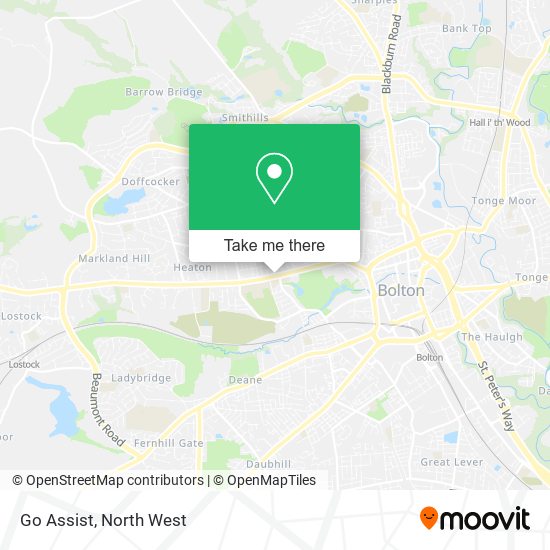 Go Assist map