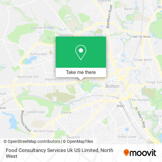 Food Consultancy Services Uk US Limited map