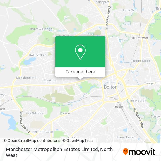 Manchester Metropolitan Estates Limited map