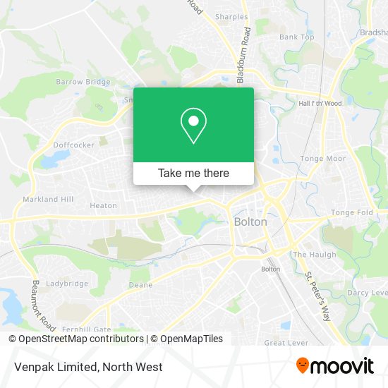 Venpak Limited map