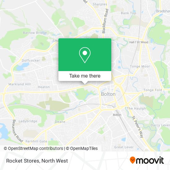 Rocket Stores map