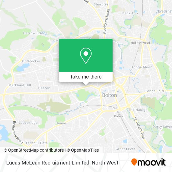 Lucas McLean Recruitment Limited map