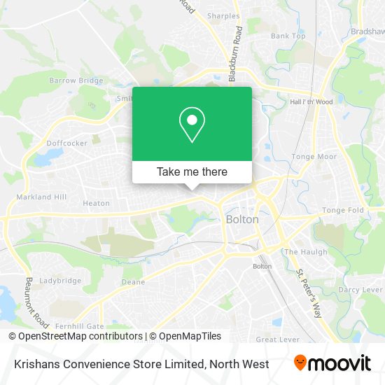 Krishans Convenience Store Limited map