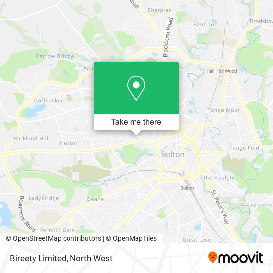 Bireety Limited map