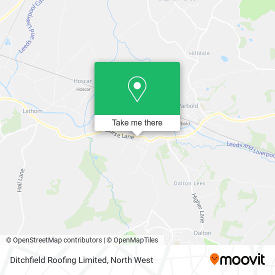 Ditchfield Roofing Limited map