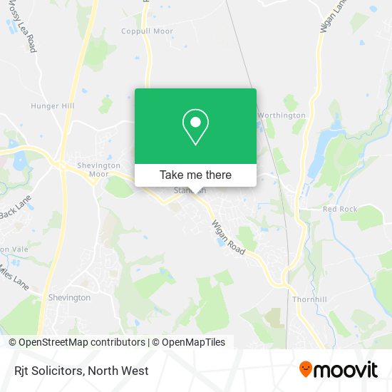 Rjt Solicitors map