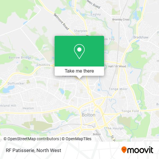 RF Patisserie map