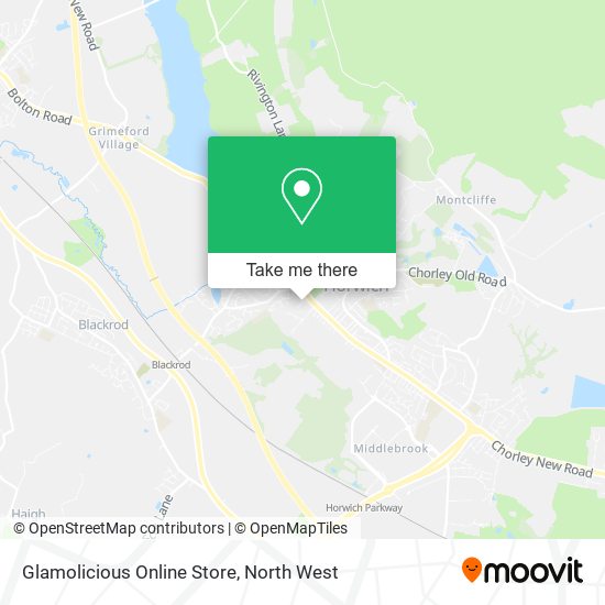 Glamolicious Online Store map