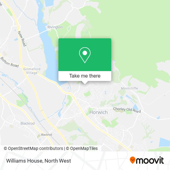 Williams House map