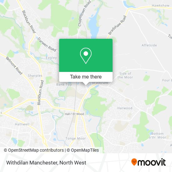 Withdilan Manchester map