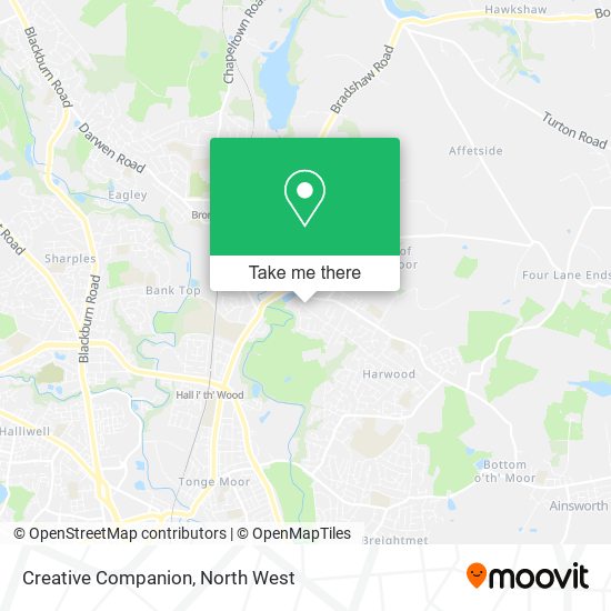Creative Companion map