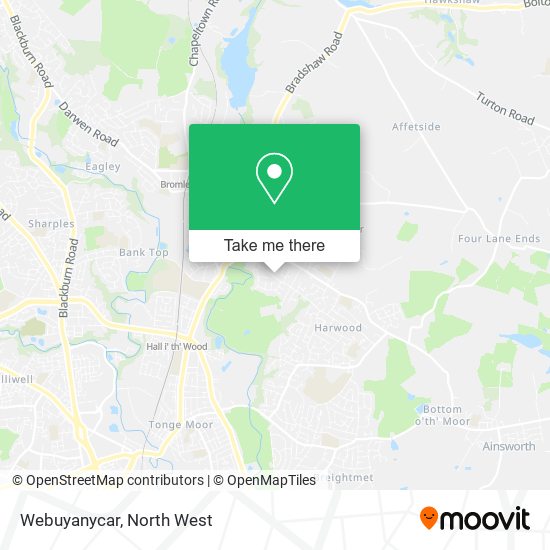 Webuyanycar map