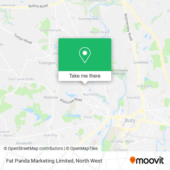Fat Panda Marketing Limited map