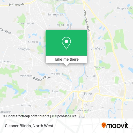 Cleaner Blinds map