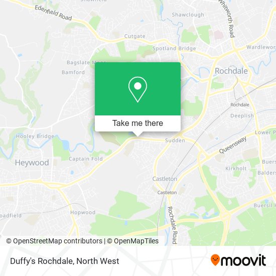 Duffy's Rochdale map