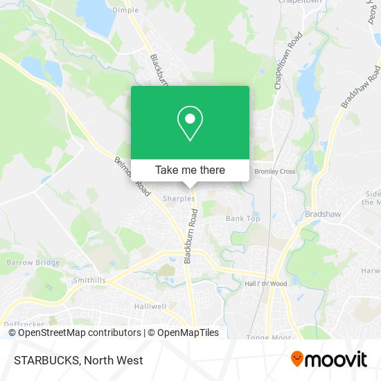 STARBUCKS map