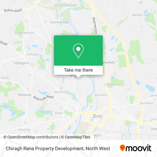 Chiragh Rana Property Development map