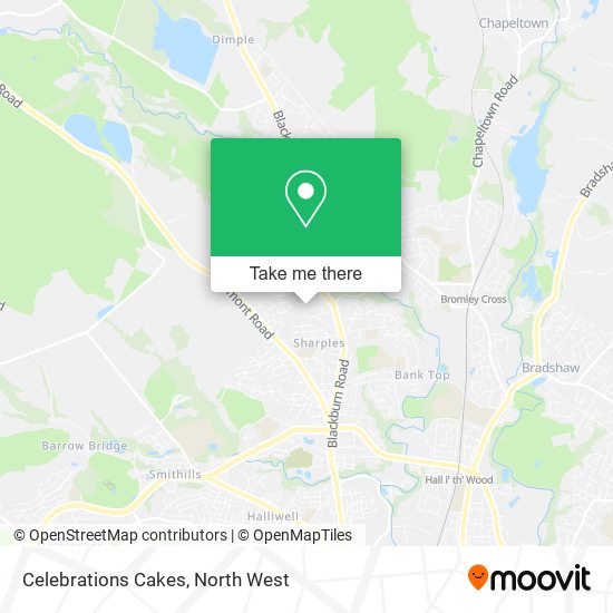 Celebrations Cakes map