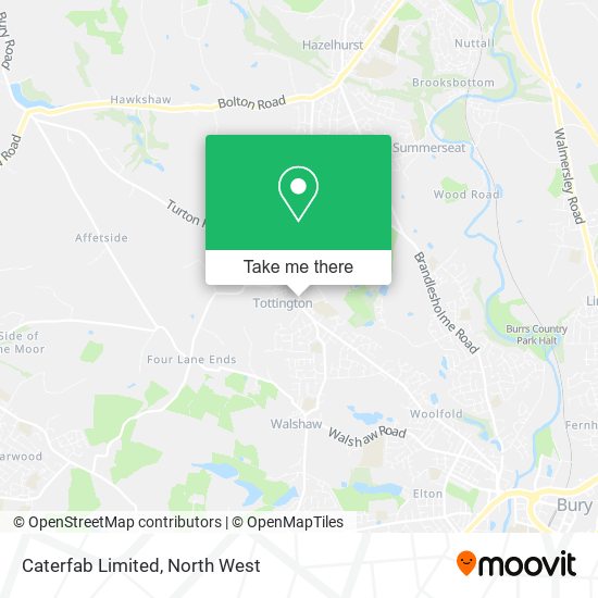 Caterfab Limited map
