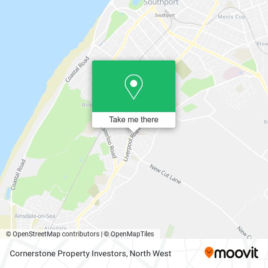 Cornerstone Property Investors map