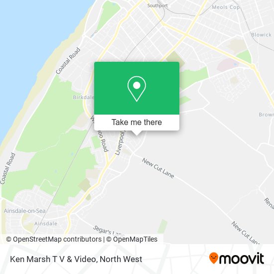 Ken Marsh T V & Video map