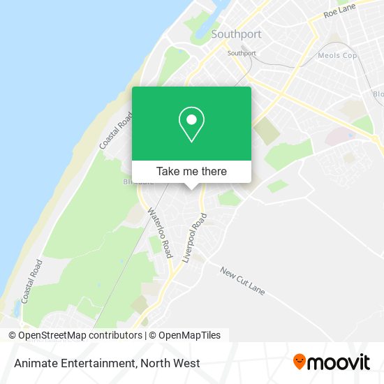 Animate Entertainment map