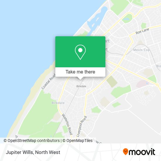 Jupiter Wills map