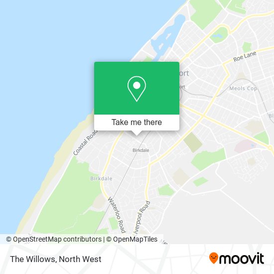 The Willows map