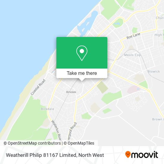Weatherill Philip 81167 Limited map