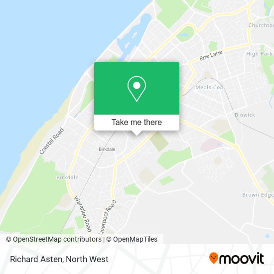 Richard Asten map