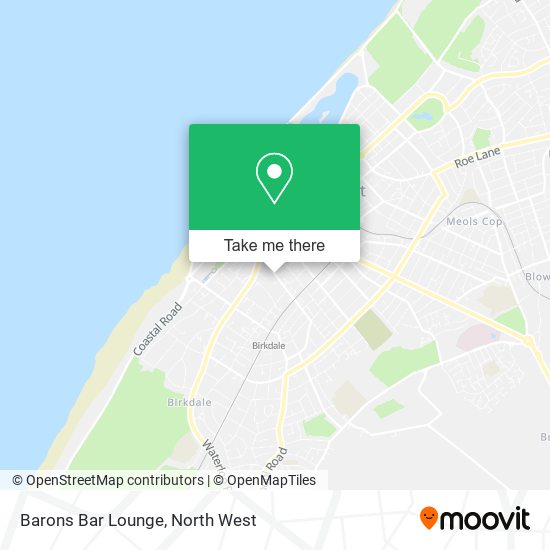 Barons Bar Lounge map