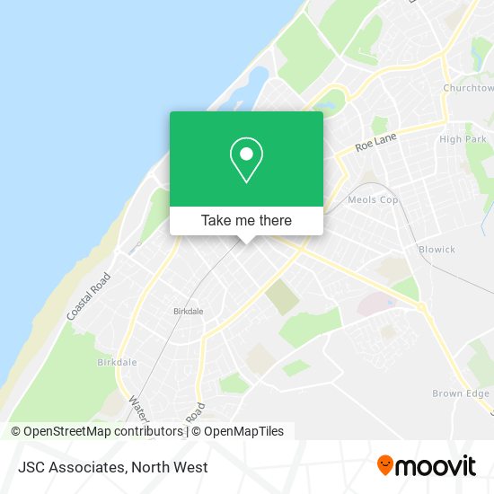 JSC Associates map