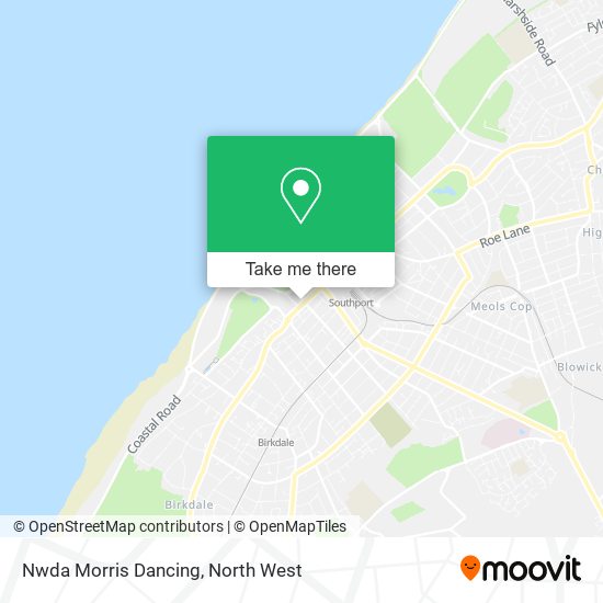 Nwda Morris Dancing map