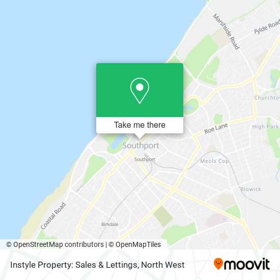Instyle Property: Sales & Lettings map