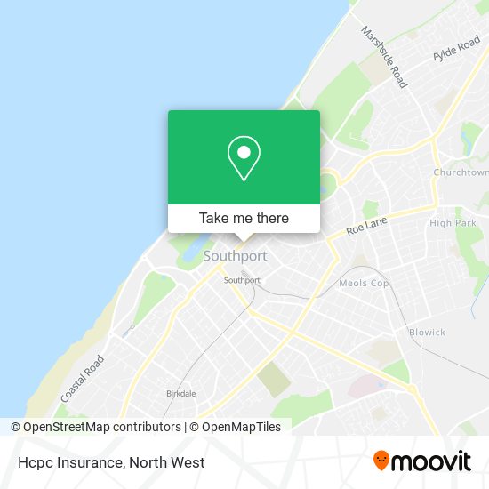 Hcpc Insurance map