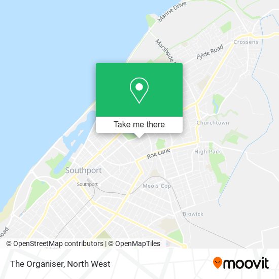 The Organiser map