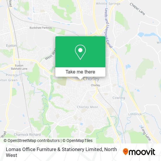 Lomas Office Furniture & Stationery Limited map