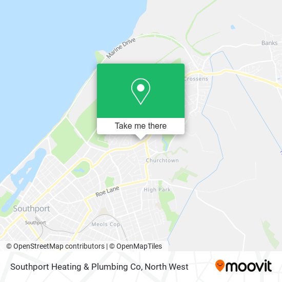 Southport Heating & Plumbing Co map