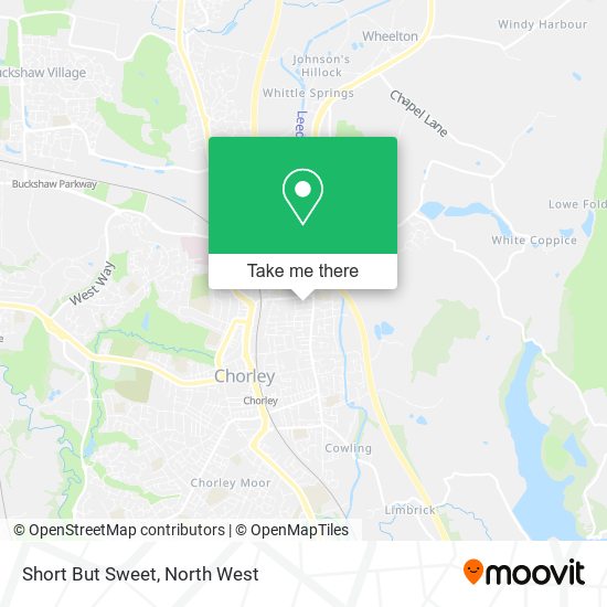 Short But Sweet map
