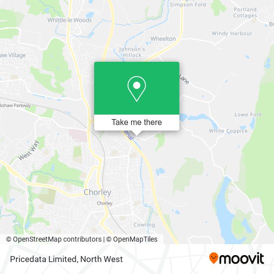 Pricedata Limited map