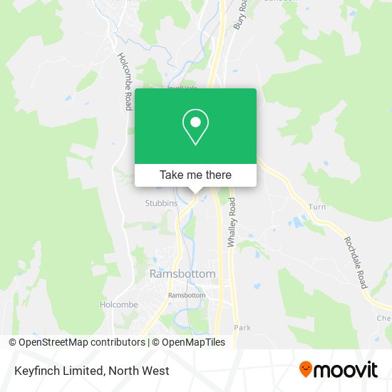 Keyfinch Limited map