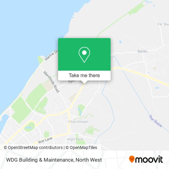 WDG Building & Maintenance map