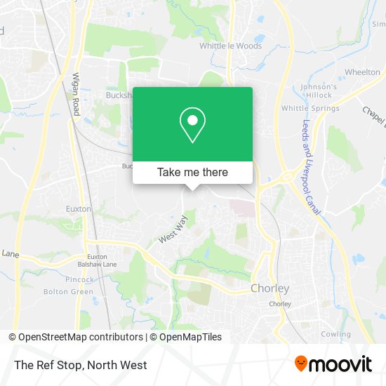 The Ref Stop map