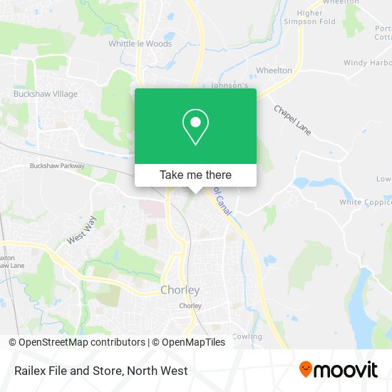 Railex File and Store map